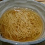 銀座 篝 - 麺アップ