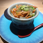 銀座 盡 - 淡路島産の蛤、静岡産ふきのとう、桜えび(秋)