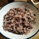 粟 - 奈良のヒノヒカリと黒米