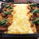 もつ無双 ゆまる - チーズトロトロ～できてきたよ～♡