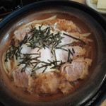 柳川風ヒレかつ丼・初期状態