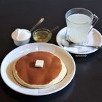 雨林舎 - 無農薬のライムと生姜の酵素シロップ、ホットケーキ