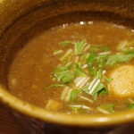 二代目えん寺 - ベジポタ味玉入りつけ麺