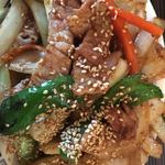 とんかつよしえ - 朝セン焼アップ