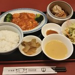 四川 - エビチリランチ 1,360円♪