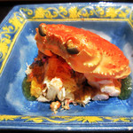 竹ざき - 2:こっぺ蟹のジュレ掛け(2017.11月中旬)