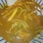 若旦那21 - 冷カレーうどん、中盛(税込930円)