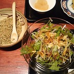 はし本のおばんざい - 料理の中でサラダが一番多い