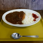 カレーショップ エチゴヤ - コロッケカレー　大盛