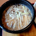 ラーメン　みそ伝 - 沸騰するつけ汁