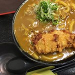 極楽うどん Ah-麺 - 鶏天一個カレーうどん 中盛り 850円 税込