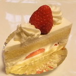 オテル・ドゥ・スズキ - 定番のいちごショートケーキ