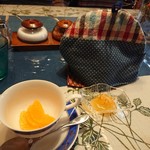 珈琲園 - オレンジミルクティー♡このマーマレードがまた美味しくて(*^^*)♪