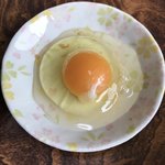 鹿原 - ぷっくりした地鶏の玉子