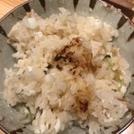 紀州さかなや - 鯛の釜飯 お焦げもいただきます