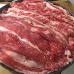 すき焼･鍋物 なべや - 牛肉鉄鍋