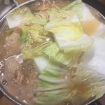 すき焼･鍋物 なべや - 鶏ミンチ鍋