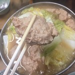 すき焼･鍋物 なべや - 鶏ミンチ