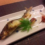 味心 すず木 - 活小鮎塩焼き