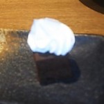 個室居酒屋 泳ぎイカ×もつ鍋 九州料理 弁慶 - 【デザート】本日のデザート　ガドーショコラ(2018.01.17)