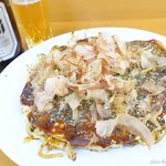 龍 - 2017年11月　モダン焼きミックス【950円】デカイ！( ﾟДﾟ)