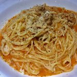 イタリア料理 小西屋 - ランチ トマトベース(やんばるアグー豚とキノコのトマトクリームソース)