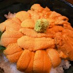 函館 うにむらかみ 札幌店 - スペシャルうに丼　うに大盛り　3950円
