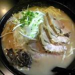 めん処　一輝 - 味噌ねぎチャーシュー　濃厚でコクがあり最高の味噌でした！