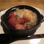 六雁 - 六雁タジン　トマトと湯葉のすきやき