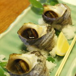 鳴門水産 - さざえの壺焼き　2011.05訪問