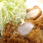 あげもんや - レアなホタテ