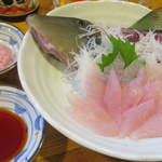 一番鳥 - 魚津産かわはぎの刺身