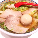 どうとんぼり神座 - 小チャーシュー煮卵ラーメン