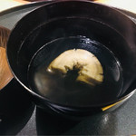 広尾 一会 - 堀川ごぼうのお椀