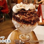 カフェ&バー kiki - チョコレートエスプーマかき氷
