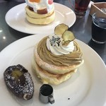 レインボーパンケーキ - 