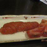 すみや - 大将推薦辛子明太子＆トマト