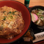 いづも庵 - 猪肉丼セット