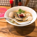 らーめん カッパハウス - はまぐりの醤油ラーメン味玉