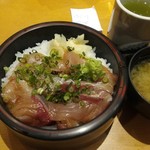 大江戸食堂 - ブリ丼(日替わり)　500円