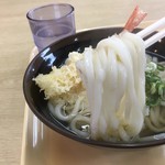 名もないうどん屋 - ちょー細麺になってきた
喉越しを楽しむに程よいコシ