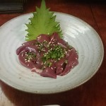 寅火 - 鶏レバ刺し