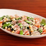 いつき - ほうれん草とローストビーフのカルパッチョ