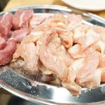 ホルモンと日本酒 ホルモン屋かねちゃん - ラム、せせり、豚トロ