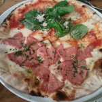 Pizzeria 26 - シラスとオレガノ＆モルタデッラハムのピッツァ