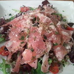 Pizzeria 26 - 生ハムとモルタデッラハムのサラダ