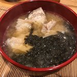 幸子のお茶漬 - どんがら汁