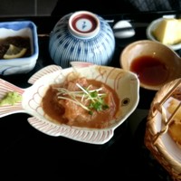 三四郎 - 鯛茶天ぷら膳１８００円税別