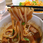 アジトイズム - 【イレギュラー】ポークカレーつけめんajito風（850円）＋〆のリゾット（200円）
      