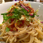 アジトイズム - 【イレギュラー】ポークカレーつけめんajito風（850円）＋〆のリゾット（200円）
      